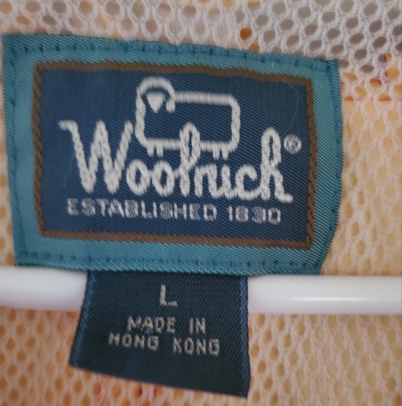 Woolrich Goretex Men Quarter Zip Hooded Windbreaker Size Large - Picture 5 of 8